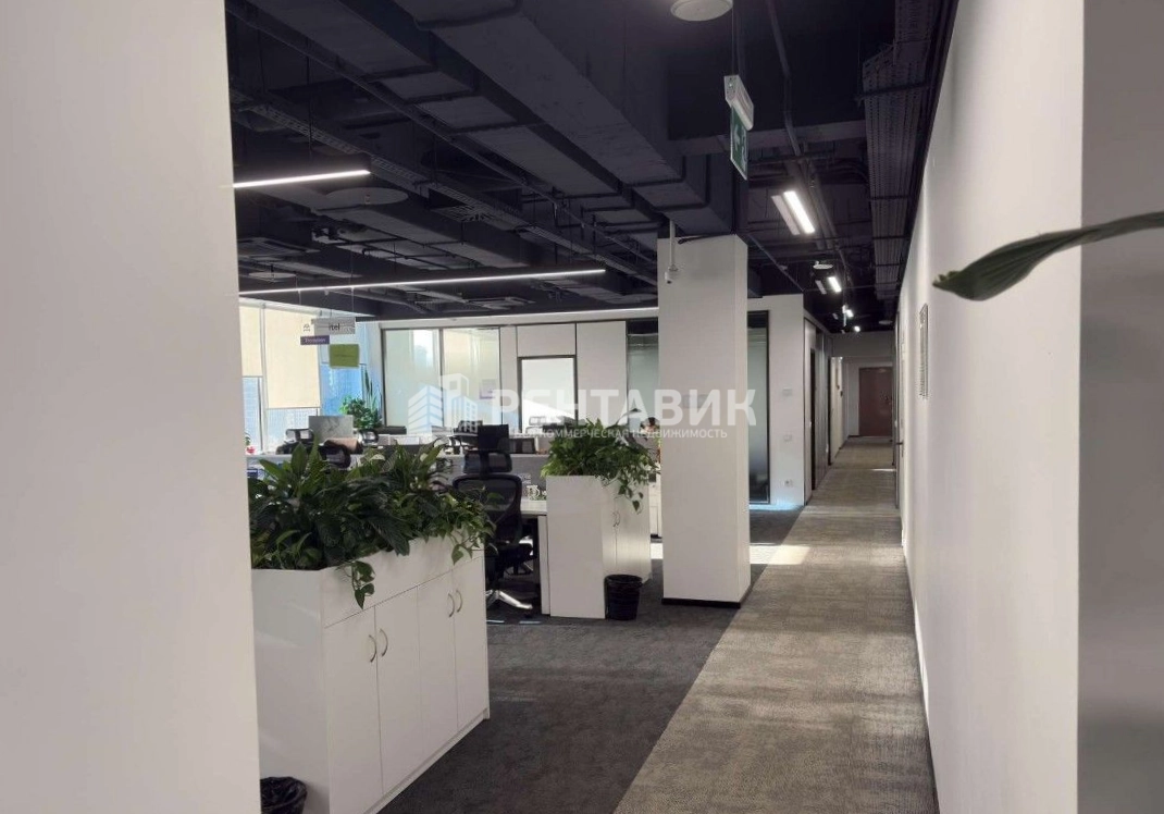Офис Северное Сияние площадью 1287 квадратных метров