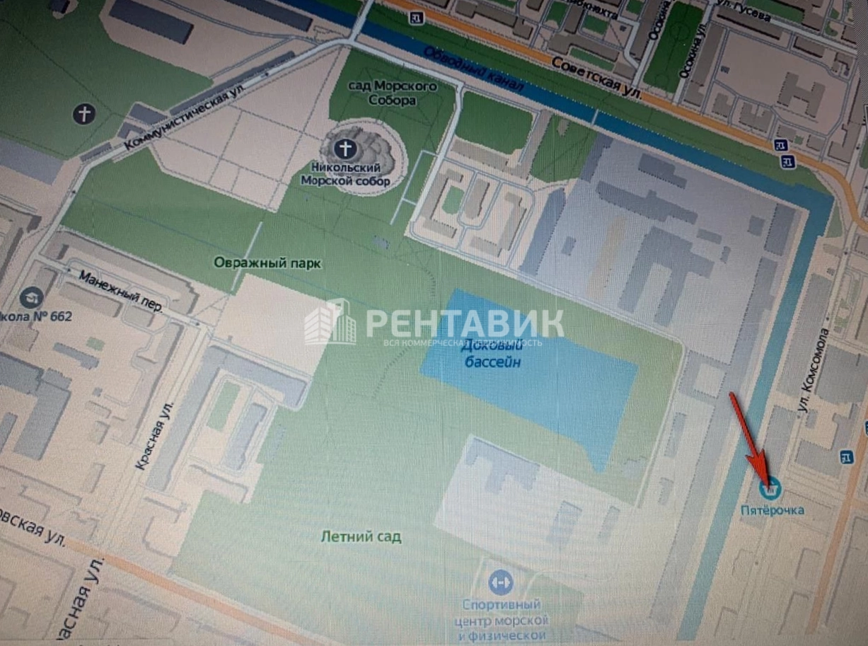 Производство Комсомола 13 площадью 936 квадратных метров