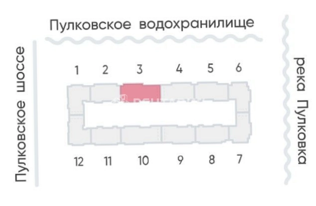 Помещение свободного назначения Пулково Лейк площадью 134 квадратных метров