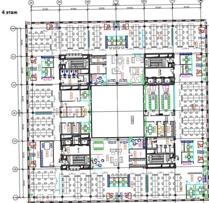 Офис Алкон I. Корпус 4 площадью 10378.8 квадратных метров