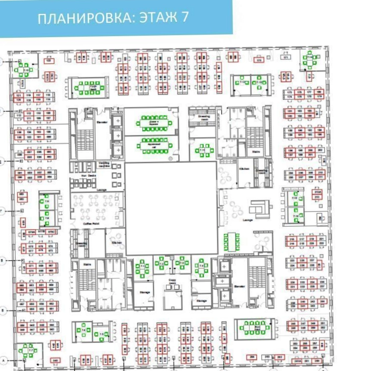 Офис Алкон I. Корпус 4 площадью 10378.8 квадратных метров