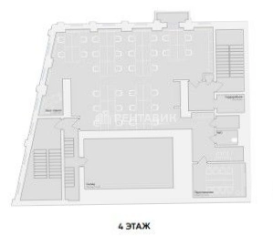 Офис Остоженка, 25с1 площадью 265 квадратных метров