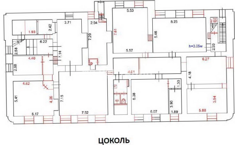 Здание целиком Большой Харитоньевский 10-1 площадью 1818.3 квадратных метров