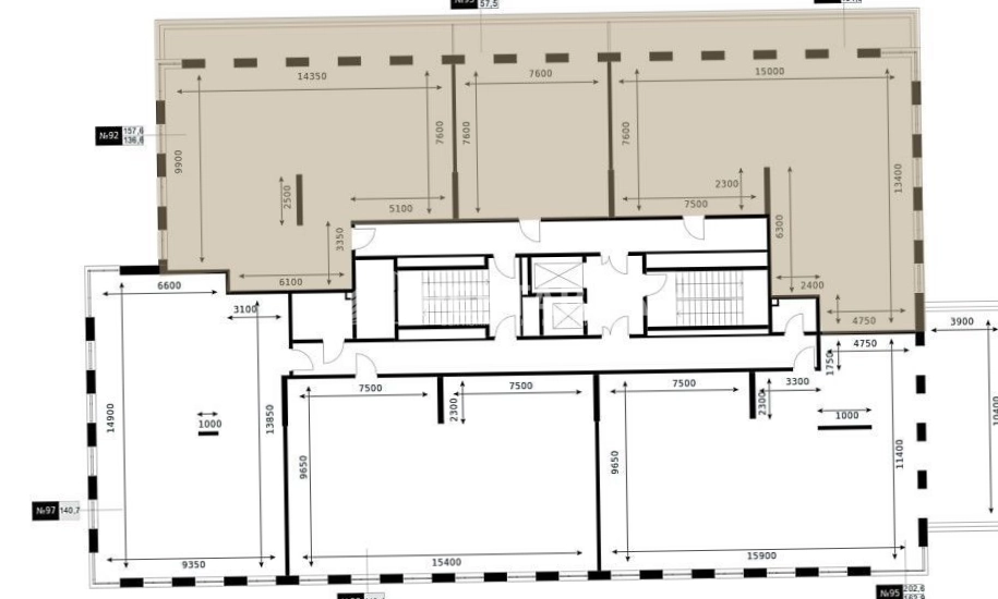 Офис Fili Residence / Фили Резиденс площадью 892 квадратных метров