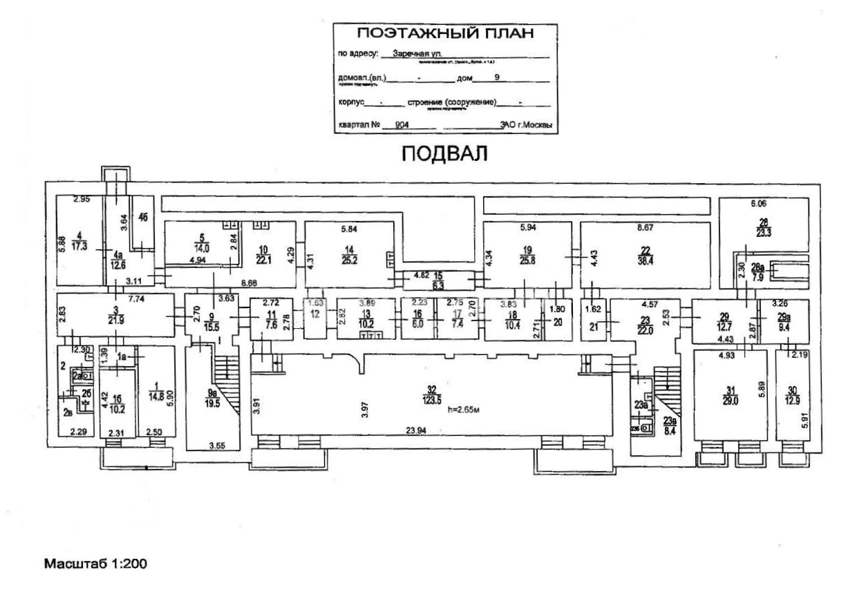Здание целиком Заречная 9 площадью 4575.8 квадратных метров