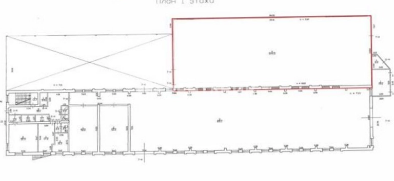 Производство Штурманская 11 площадью 540 квадратных метров