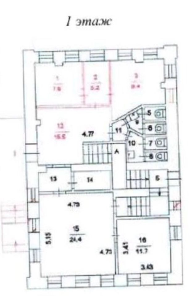 Здание целиком 1-й Колобовский, 19с1 площадью 413 квадратных метров