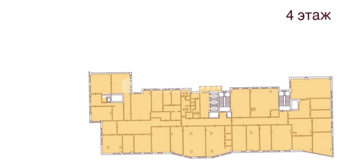 Офис Кропоткина, 1И площадью 1273 квадратных метров