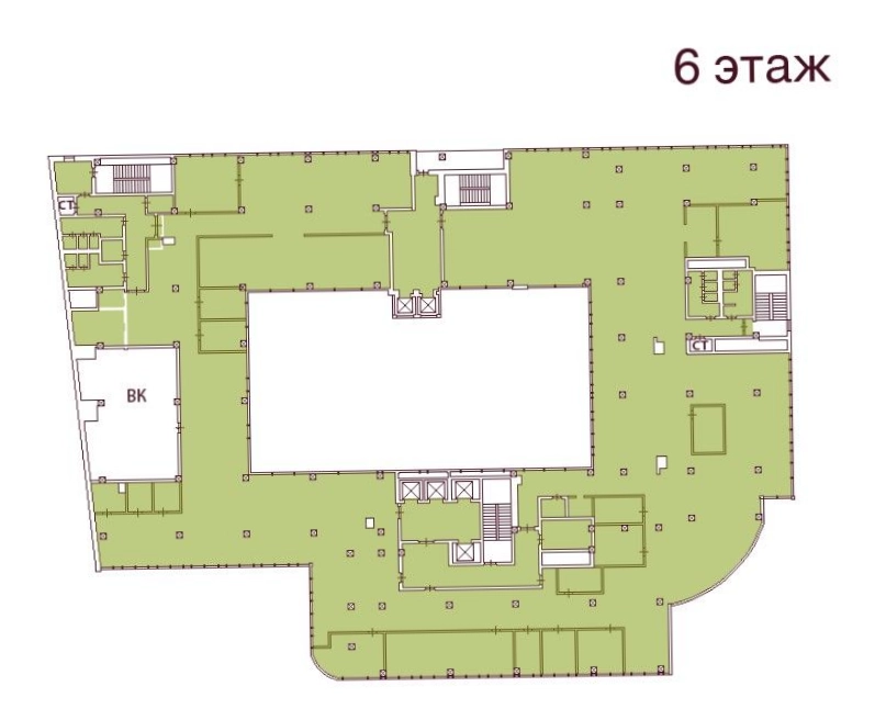 Офис Сенатор Чапаева, 15В площадью 3567.4 квадратных метров