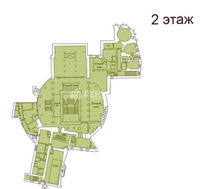 Здание целиком Реки Мойки, 59-15 площадью 13144 квадратных метров