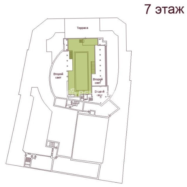 Здание целиком Реки Мойки, 59-15 площадью 13144 квадратных метров