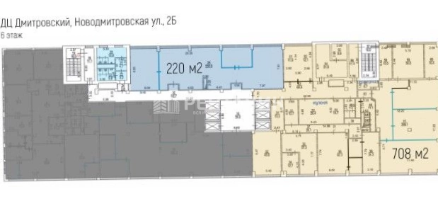 Офис Дмитровский площадью 1718 квадратных метров