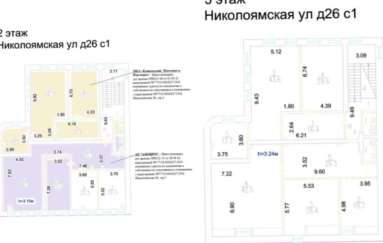 Здание целиком Николоямская Плаза площадью 5004.7 квадратных метров