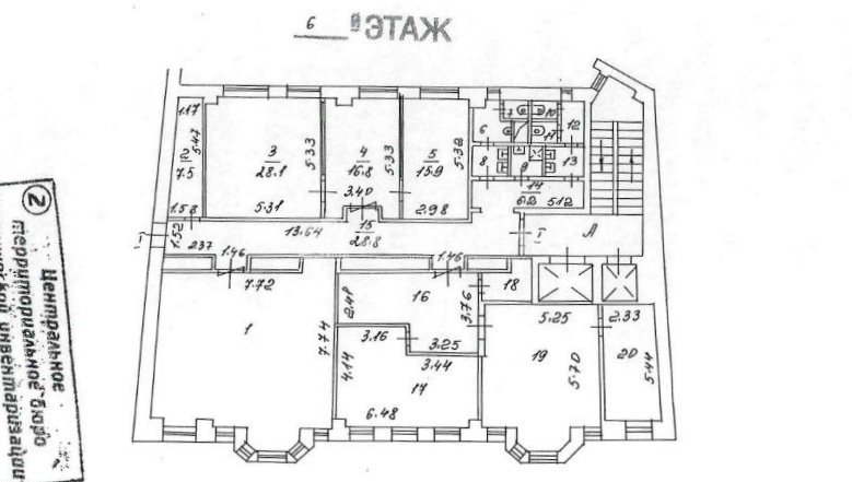 Здание целиком Уланский, 22с2 площадью 2677.4 квадратных метров