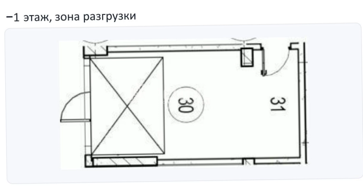 Торговая площадь Шагал, 7к3 площадью 419.1 квадратных метров