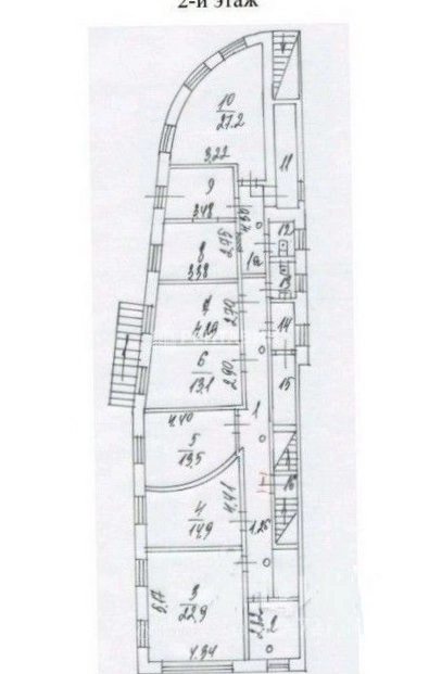 Офис 2-й Обыденский, 11с2 площадью 180 квадратных метров