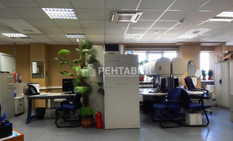 Офис Охта площадью 1003 квадратных метров