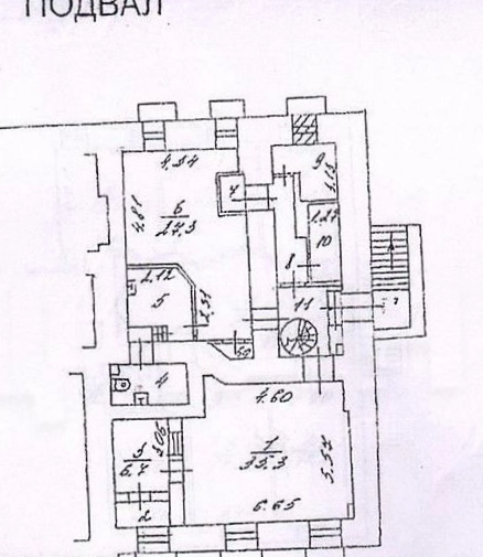 Офис Петровский, 5с8 площадью 254 квадратных метров