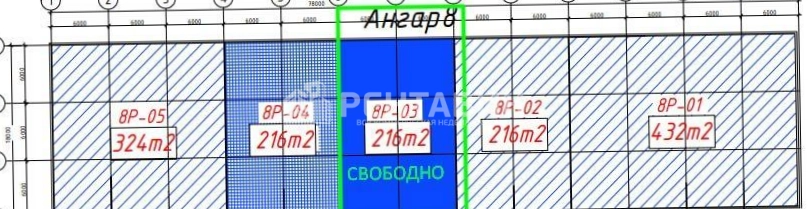 Производство Промзона Уткина Заводь площадью 1854 квадратных метров