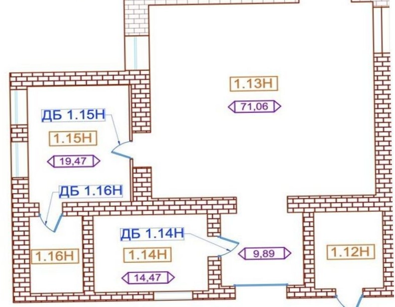 Помещение свободного назначения Потапова, 2Н площадью 650 квадратных метров