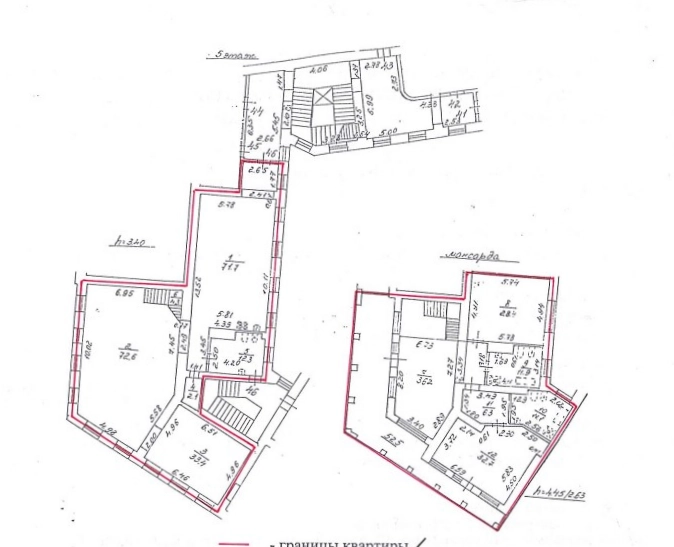 Офис Невский, 11 / Малая Морская, 2 площадью 323 квадратных метров