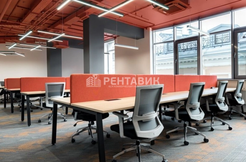 Офис Renaissance Hall площадью 65 квадратных метров
