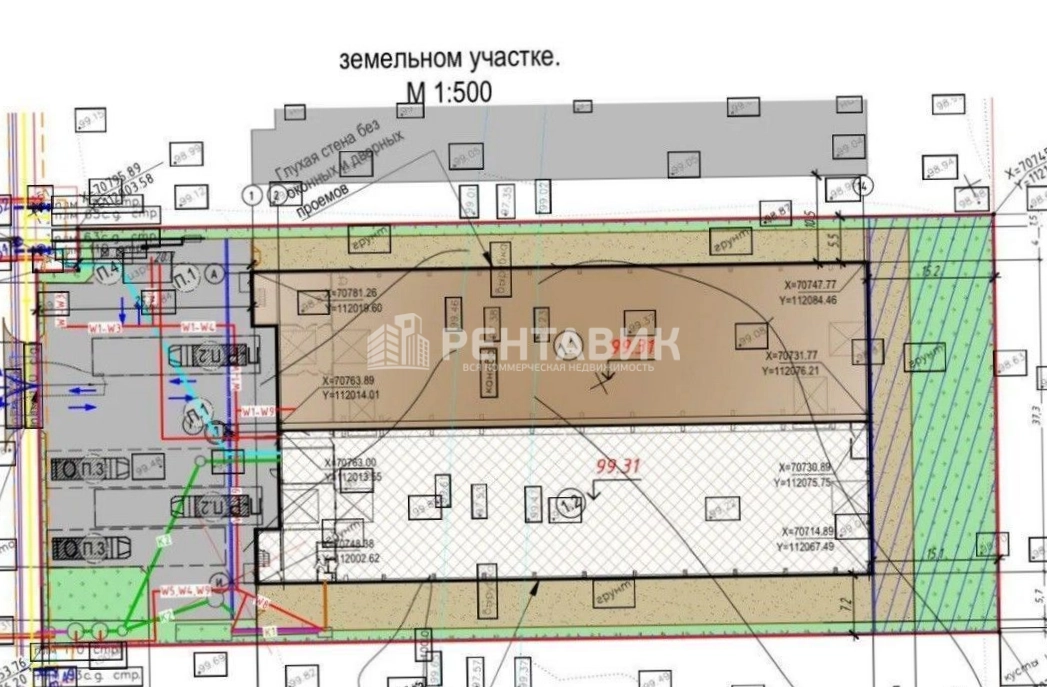 Производство Пушкин, Киевское, 95 площадью 2877 квадратных метров