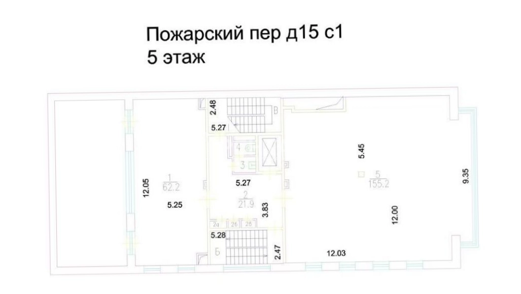 Здание целиком Депо площадью 3041 квадратных метров