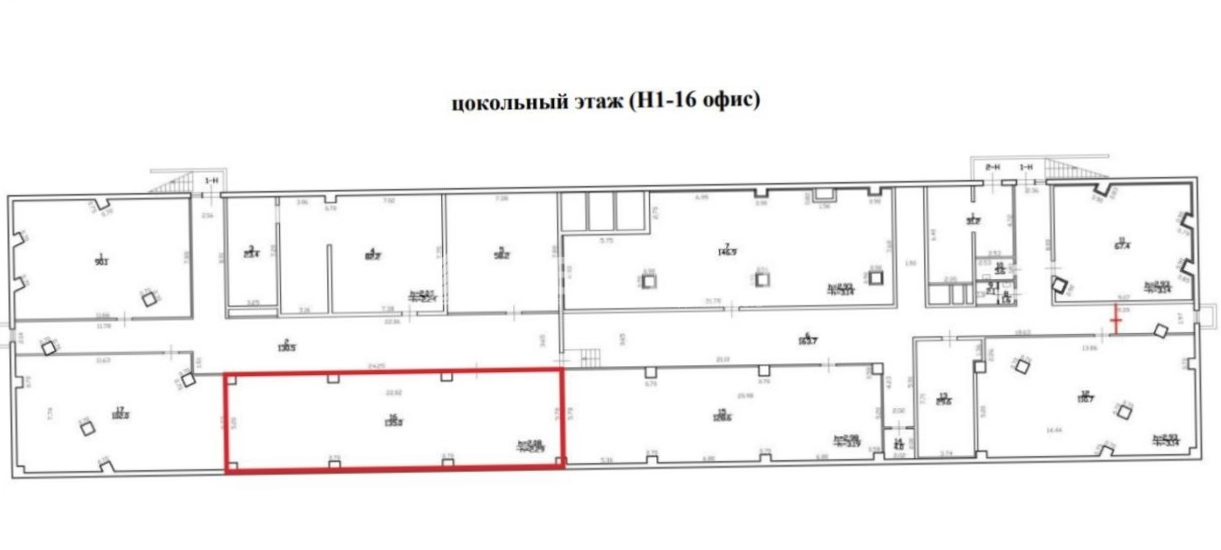 Офис Мельник площадью 250 квадратных метров
