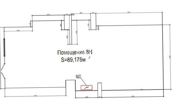 Помещение свободного назначения Большой Сампсониевский, 69к3 площадью 89 квадратных метров