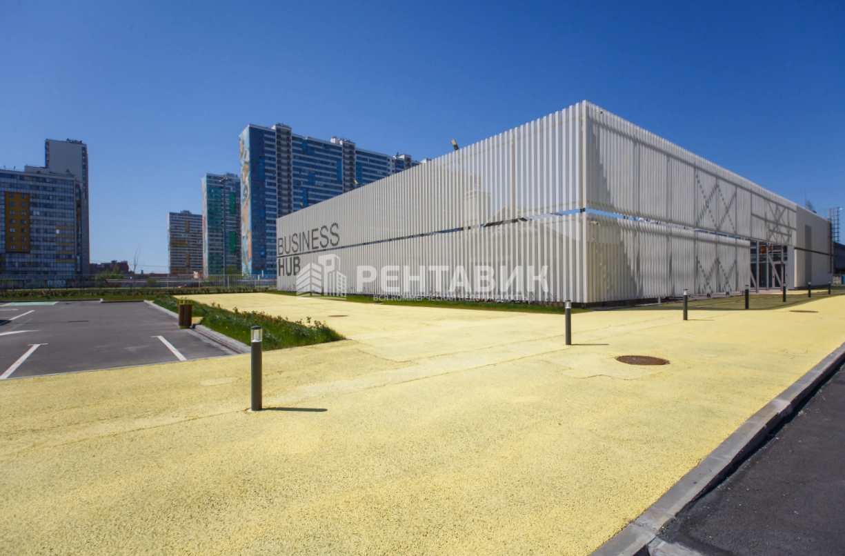 Здание Business Hub по адресу г Санкт-Петербург, ул Ново-Никитинская, д 18 стр 1