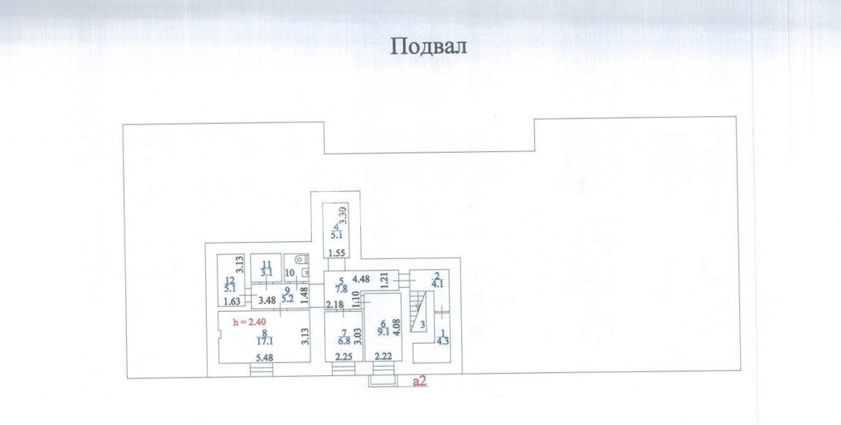 Здание целиком Армавирская 12 площадью 1331.4 квадратных метров