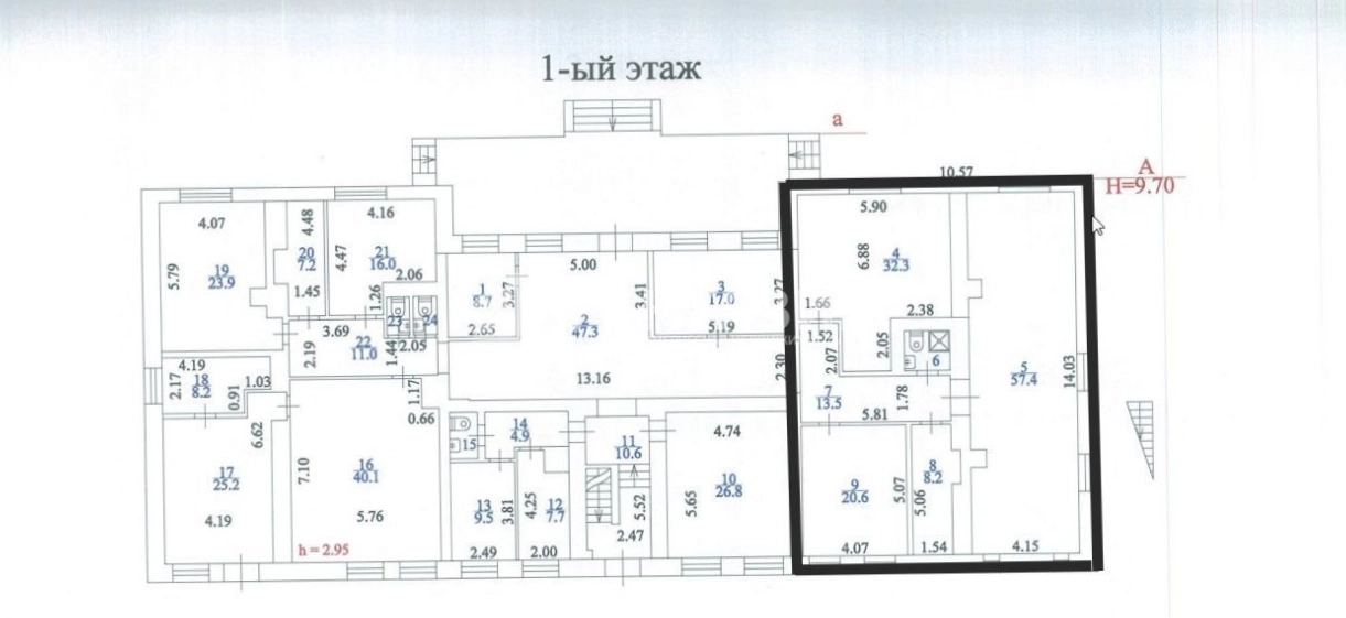 Здание целиком Армавирская 12 площадью 1331.4 квадратных метров