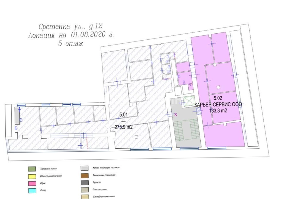 Здание целиком Чайка Плаза 8 площадью 3686 квадратных метров