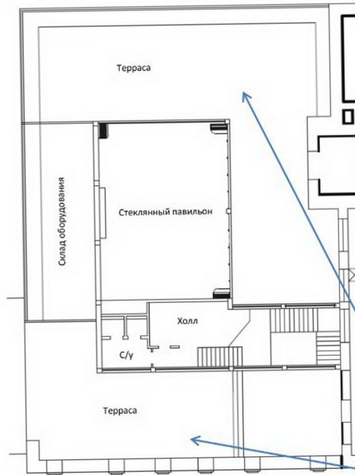 Здание целиком Шмитовский, 3с1 площадью 1100 квадратных метров