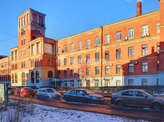 фасад дома, здание по адресу г Санкт-Петербург, ул Промышленная, д 5
