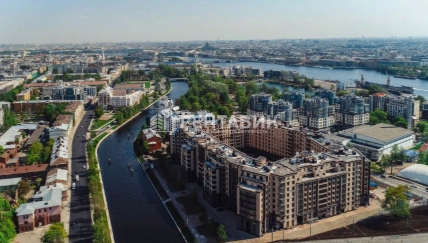Здание ЖК Остров по адресу г Санкт-Петербург, Петровский пр-кт, д 5 стр 1