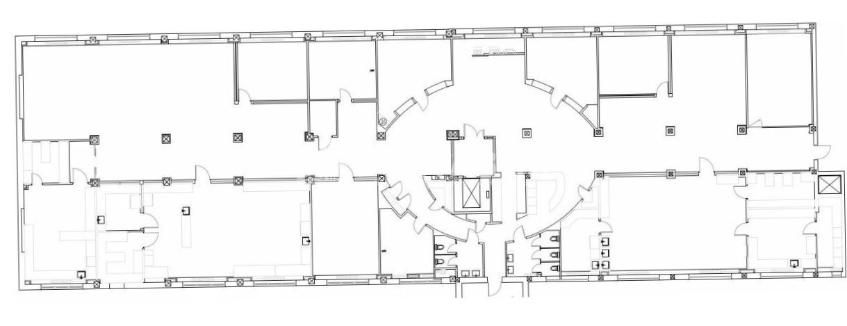 Офис Шаболовка 31. Корпус Б площадью 856 квадратных метров