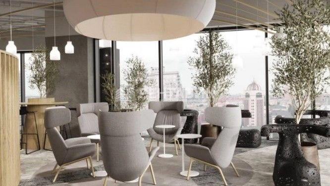 Офис Officeflex DM Tower площадью 1485 квадратных метров
