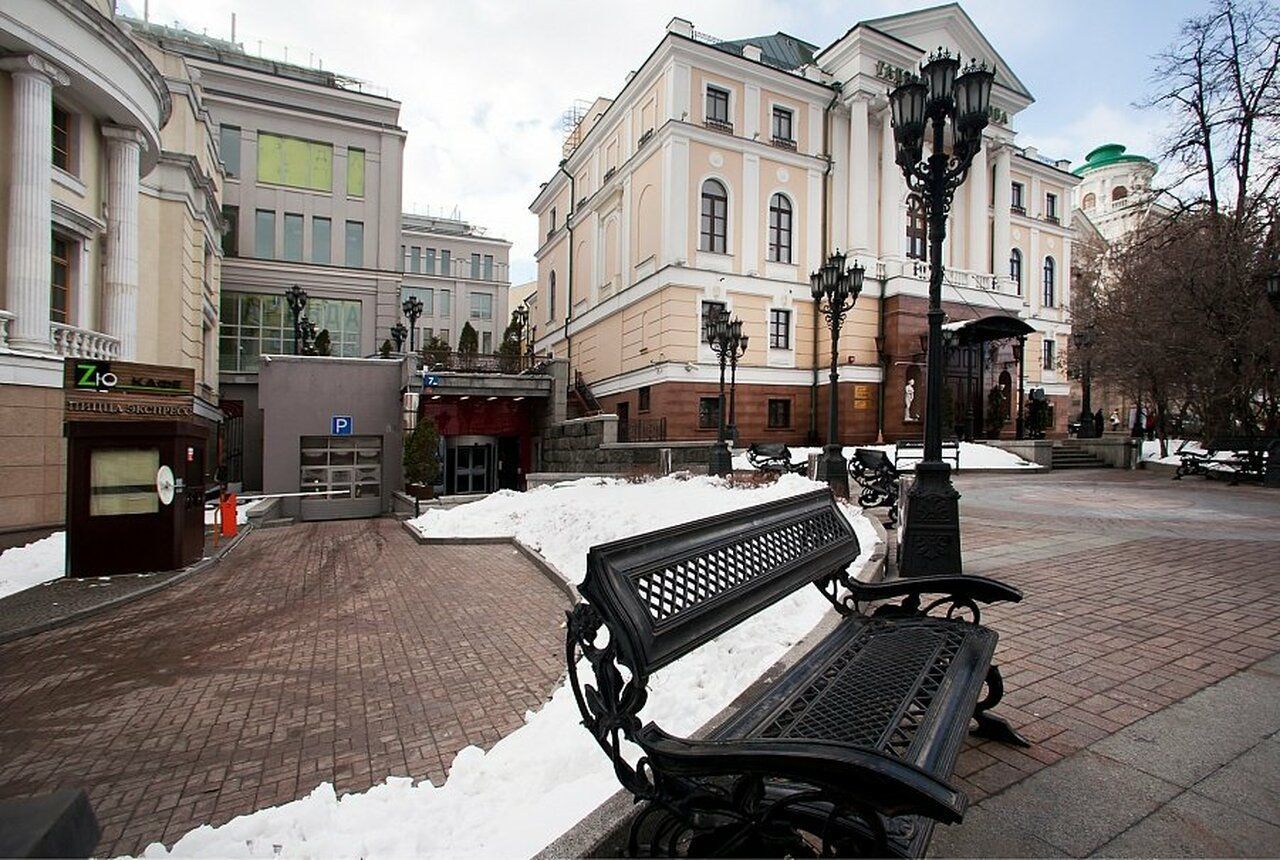 фасад дома, здание по адресу г Москва, ул Знаменка, д 7 стр 3