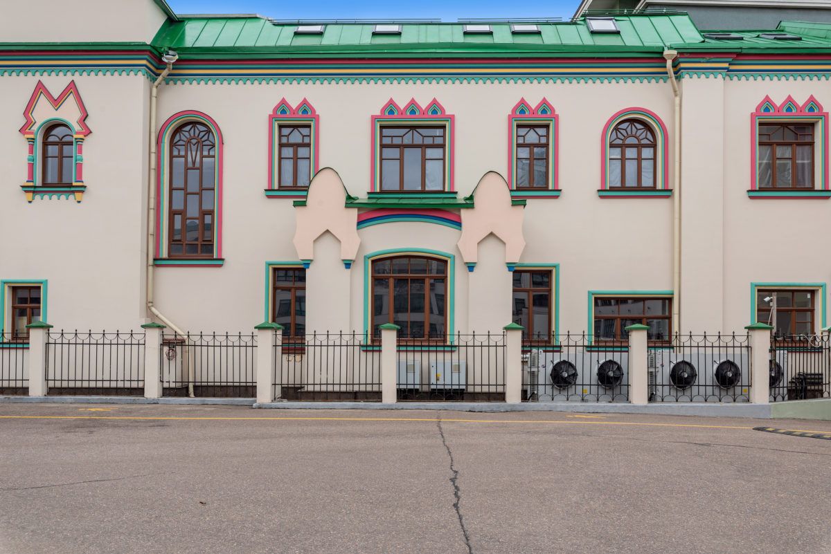фасад дома, здание по адресу г Москва, ул Малая Калужская, д 15 стр 5 