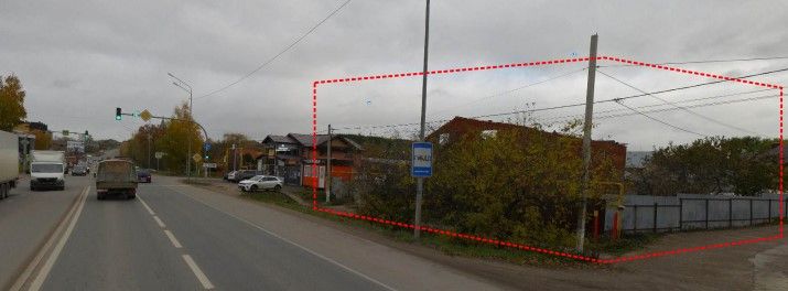 Фото земельного участка по адресу Респ Татарстан, Высокогорский р-н, село Высокая Гора, ул Б.Красная, д 33