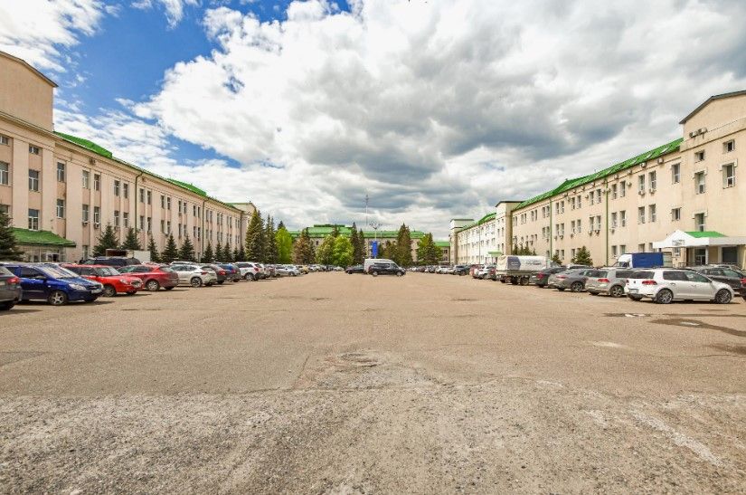 фасад дома, здание по адресу г Казань, ул Сибирский Тракт, д 34В к 4