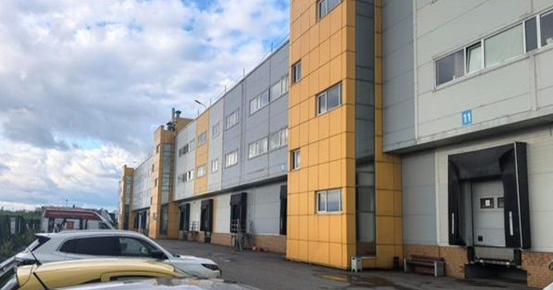 фасад дома, здание по адресу г Санкт-Петербург, Пулковское шоссе, д 56 к 4