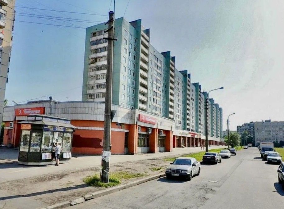 фасад дома, здание по адресу г Санкт-Петербург, ул Пловдивская, д 9