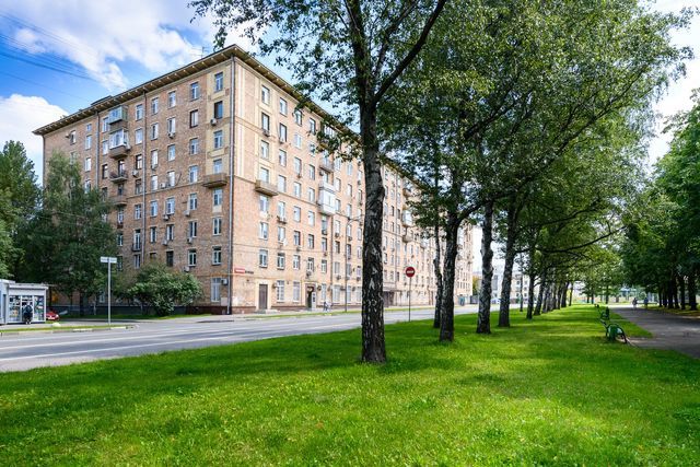 фасад дома, здание по адресу г Москва, Ленинский пр-кт, д 60/2