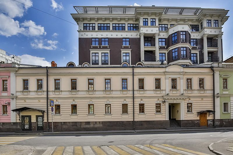 фасад дома, здание по адресу г Москва, ул Малая Полянка, д 2 
