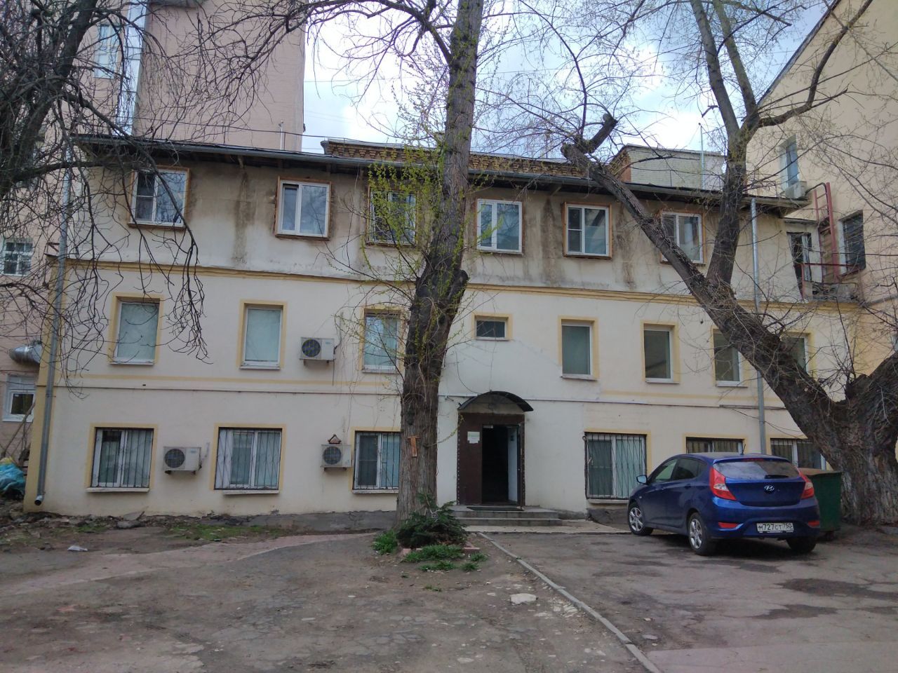 фасад дома, здание по адресу г Москва, Лебяжий пер, д 8/4 стр 3