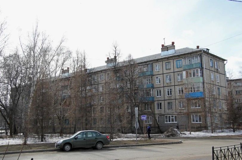 фасад дома, здание по адресу г Казань, ул Шамиля Усманова, д 35