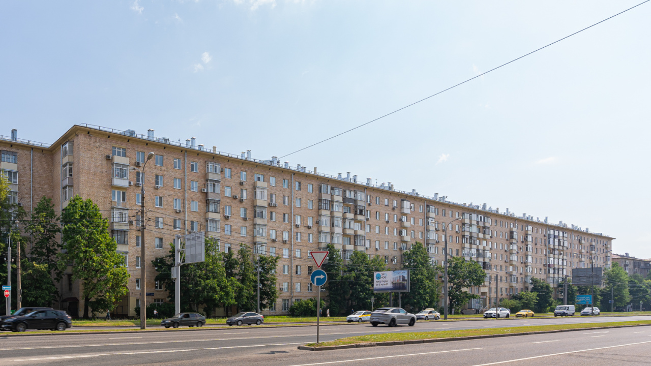 фасад дома, здание по адресу г Москва, пр-кт Вернадского, д 9/10